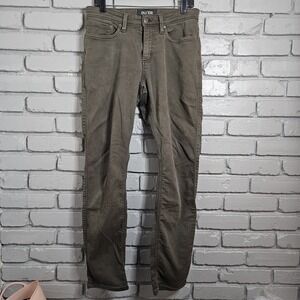 DU/ER Pants Mens 32x31 N2X Relaxed Taper 5 Pocket Lightweight Work Green